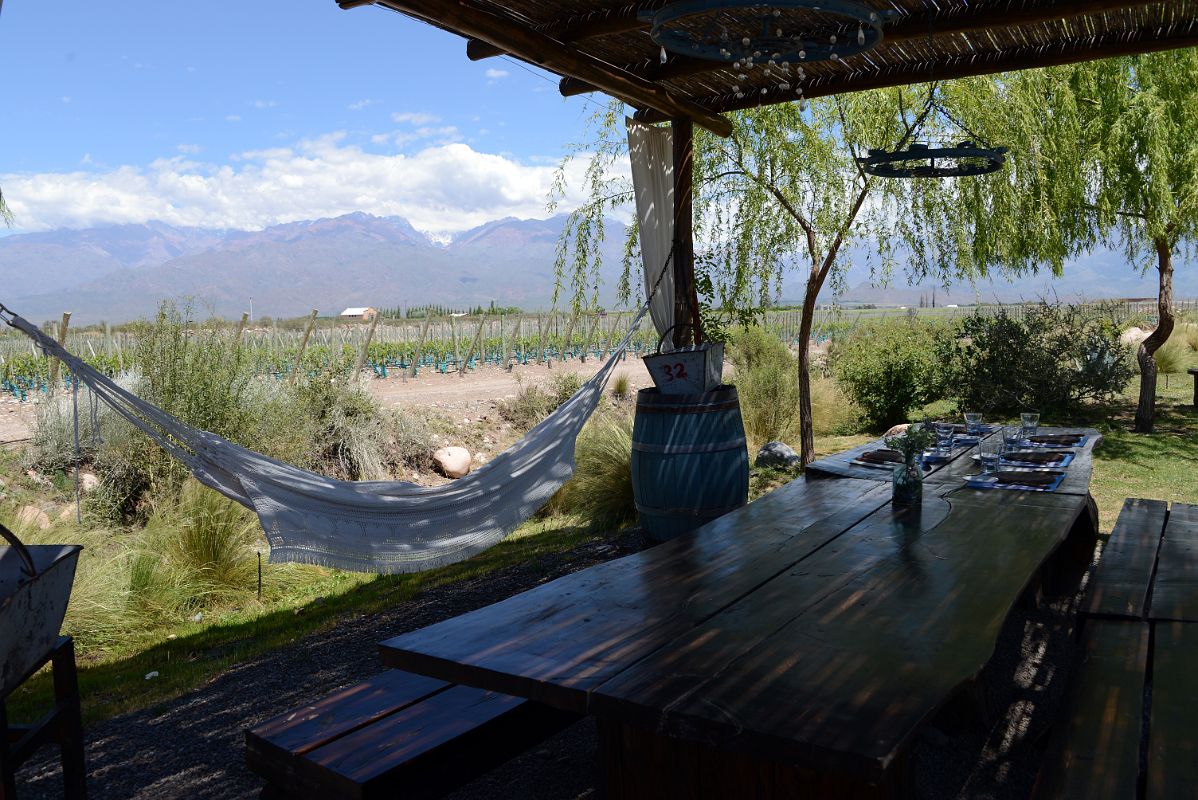 05-05 Hammock Anyone At Gimenez Rilli On The Uco Valley Wine Tour Mendoza